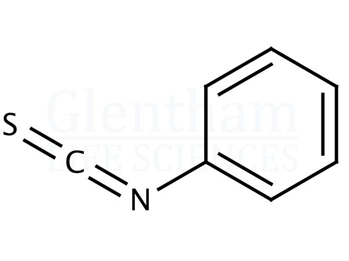 Phenyl isothiocyanate, 99% Structure