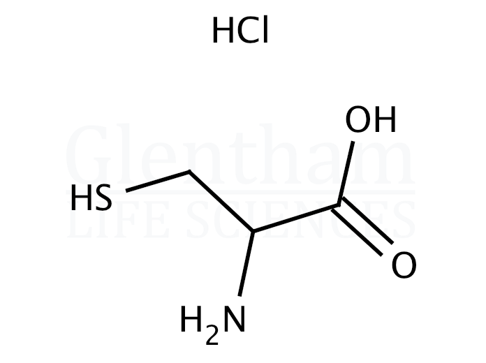 Structure for DL-Cysteine hydrochloride