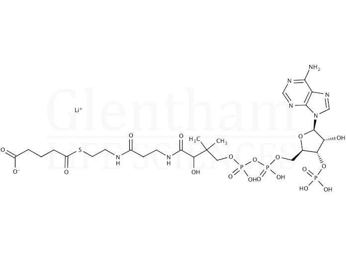 Structure for Glutaryl coenzyme A lithium salt