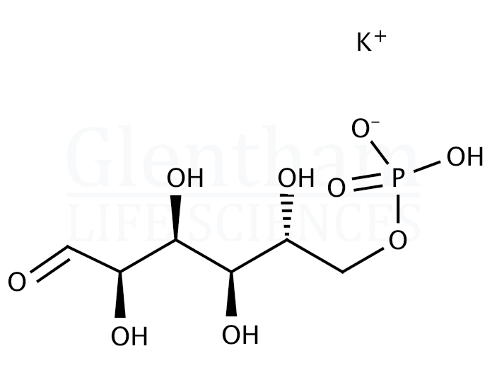 D-Glucose 6-phosphate potassium salt Structure