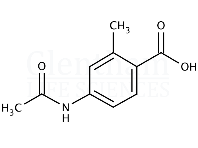 Structure for 4-Acetamido-2-methylbenzoic acid 