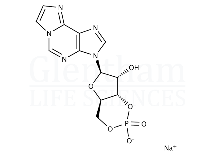 1,N6-Ethenoadenosine 3′:5′-cyclic monophosphate sodium salt Structure