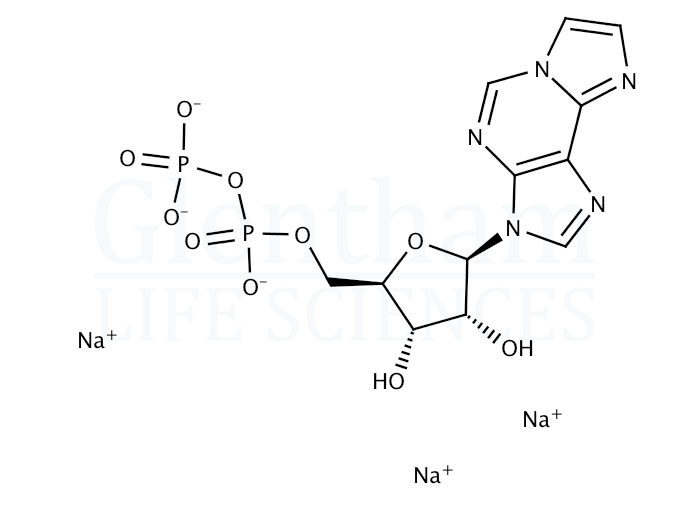 Structure for 1,N6-Ethenoadenosine-5’-monophosphate sodium salt (103213-41-8)