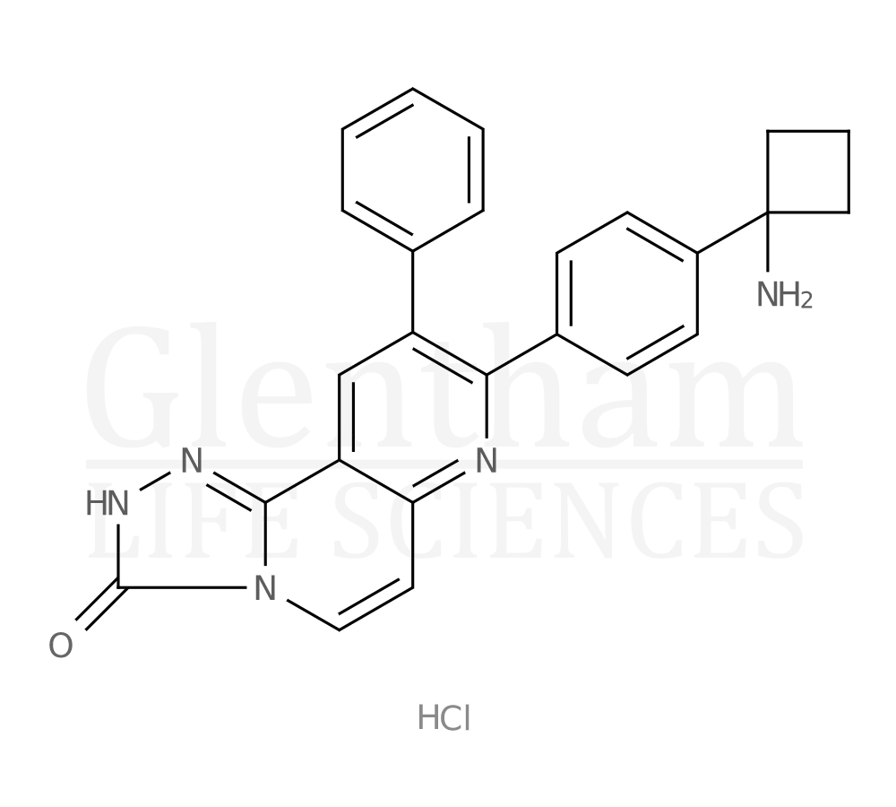 Structure for MK-2206 dihydrochloride (1032350-13-2)