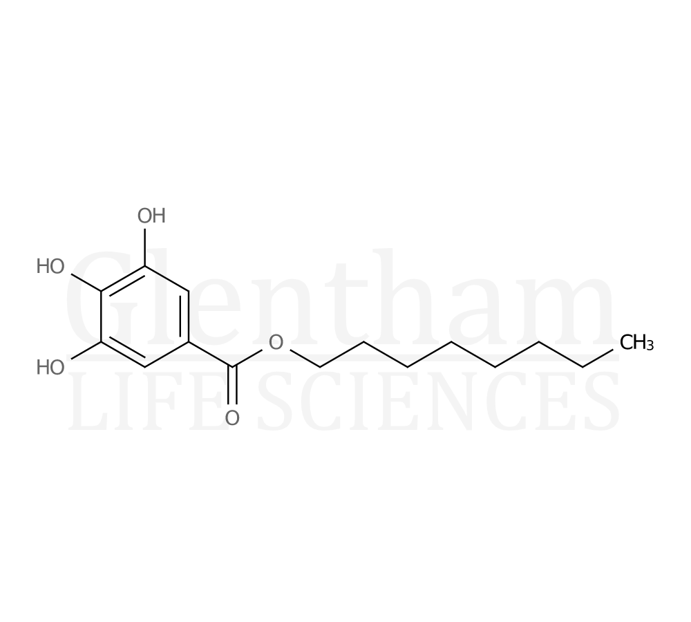 Structure for  Octyl gallate  (1034-01-1)