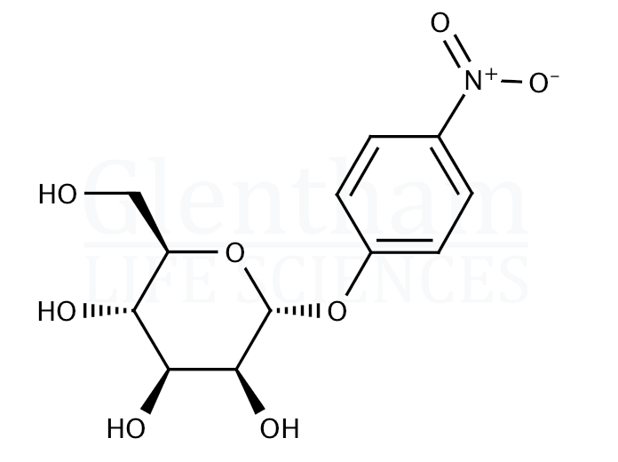 4-Nitrophenyl α-D-mannopyranoside Structure