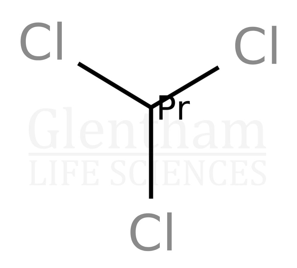 Praseodymium chloride anhydrous, 99.9% Structure