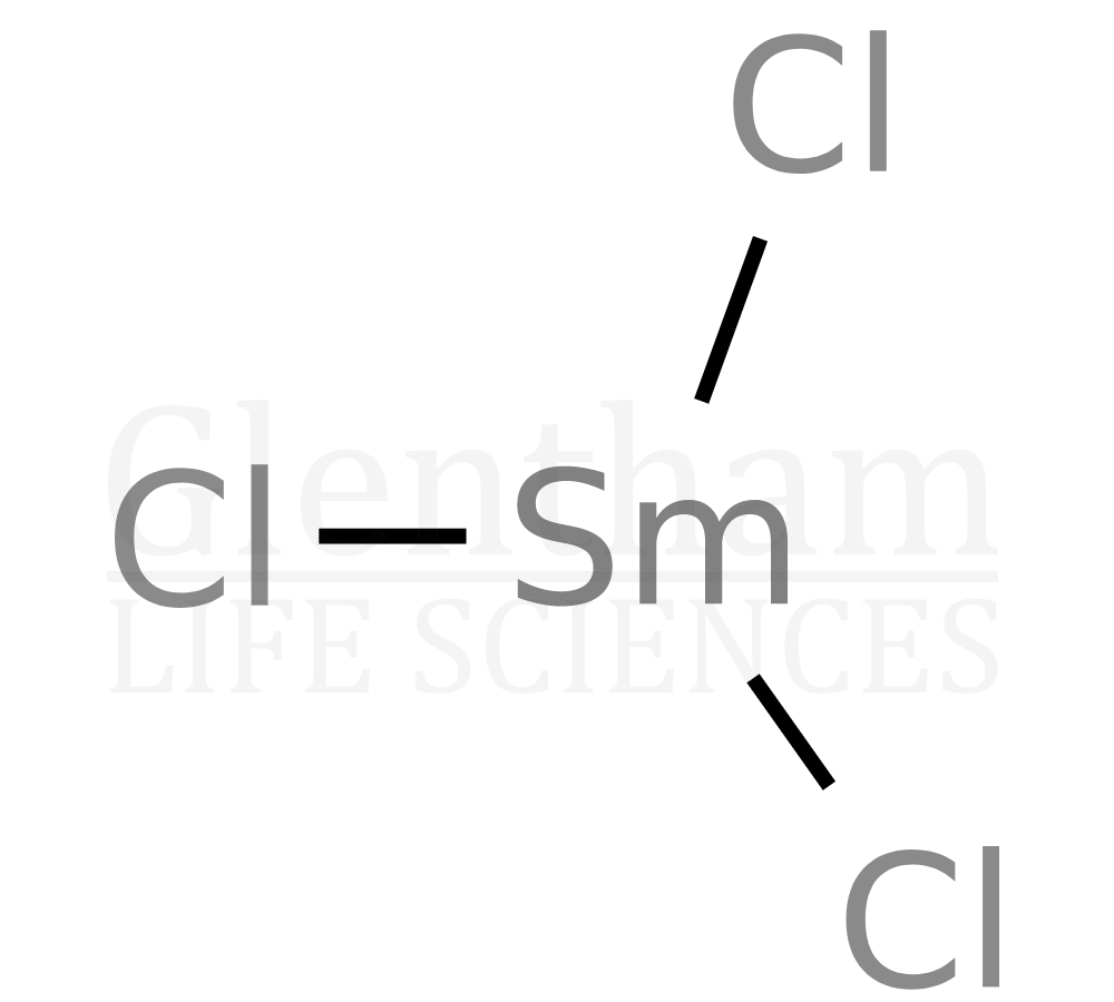 Samarium chloride anhydrous, 99.9% Structure
