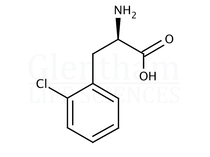 2-Chloro-L-phenylalanine Structure