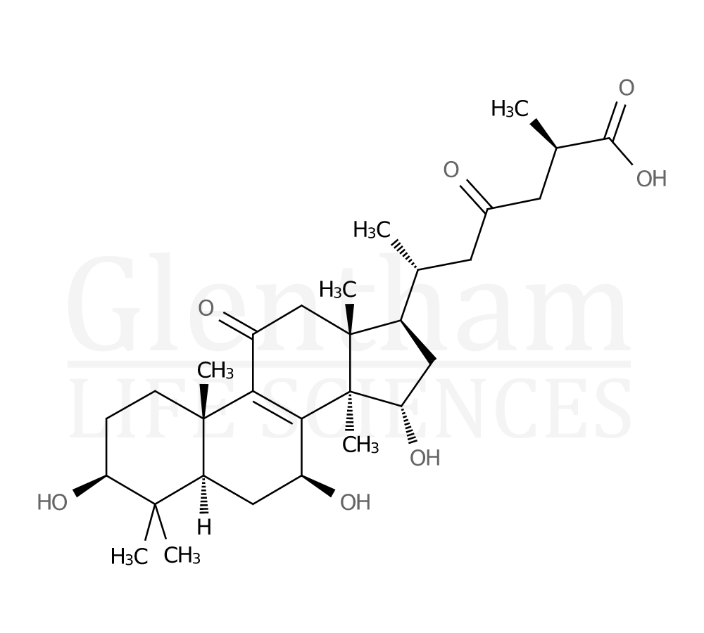 Ganoderic acid C 2 Structure