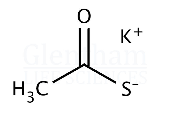 Structure for Potassium thioacetate