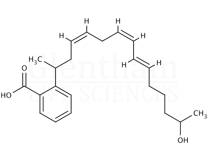 (15:3)-Anacardic acid Structure