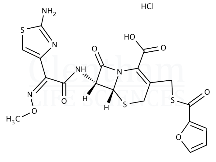 Structure for Ceftiofur hydrochloride (103980-44-5)