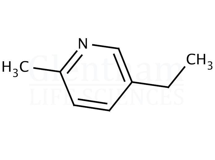 5-Ethyl-2-methylpyridine (5-Ethyl-2-picoline) Structure