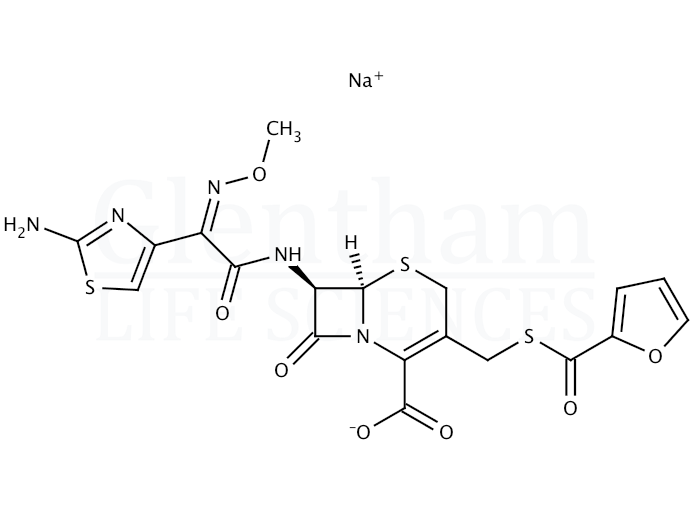 Ceftiofur sodium salt Structure