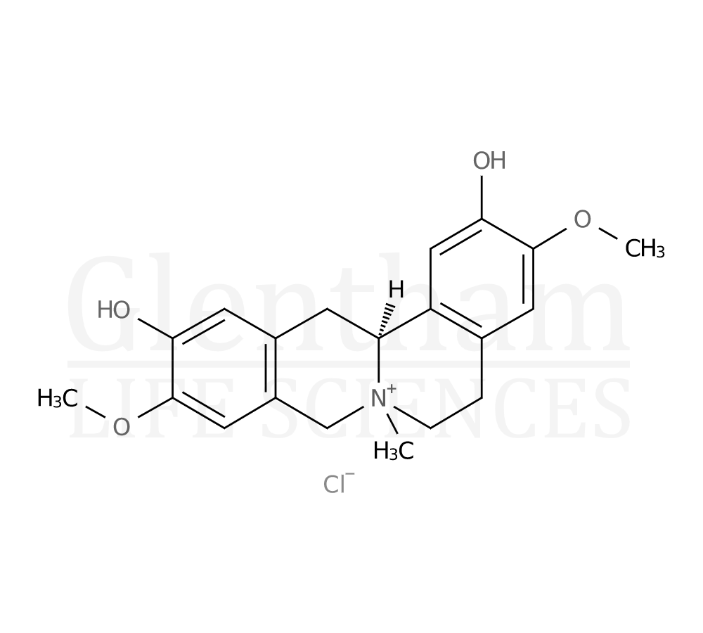 Phellodendrine chloride Structure