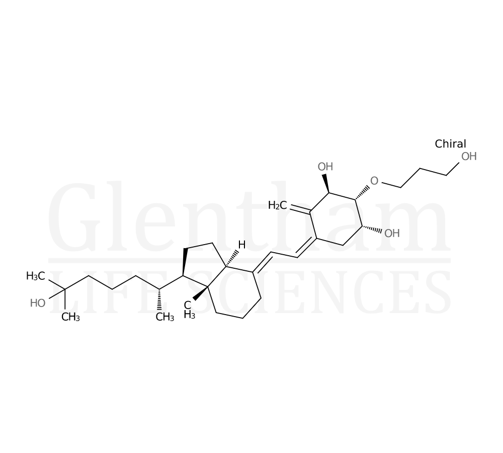 Structure for  Eldecalcitol  (104121-92-8)