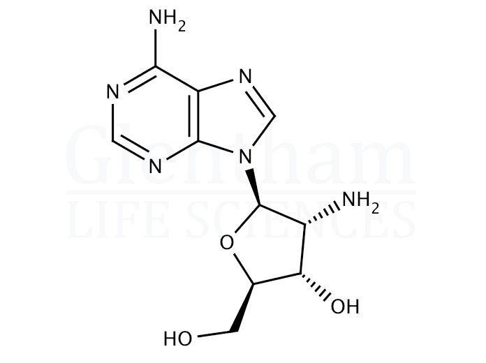 2''-Amino-2''-deoxyadenosine Structure