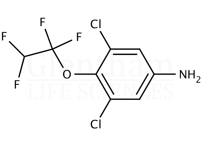 Structure for 3,5-Dichloro-4-(1,1,2,2-tetrafluoroethoxy)aniline