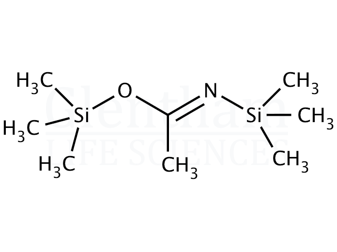 N,O-Bis(trimethylsilyl)acetamide Structure