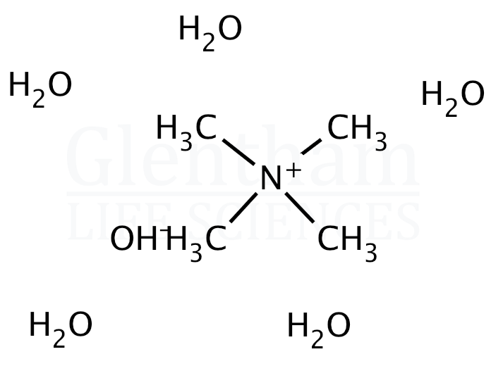 Structure for Tetramethylammonium hydroxide pentahydrate