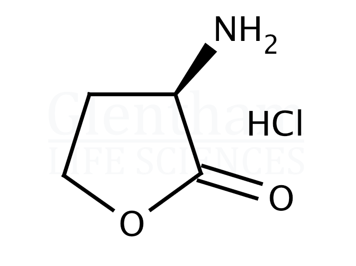 (R)-(+)-alpha-Amino-gamma-butyrolactone hydrochloride Structure