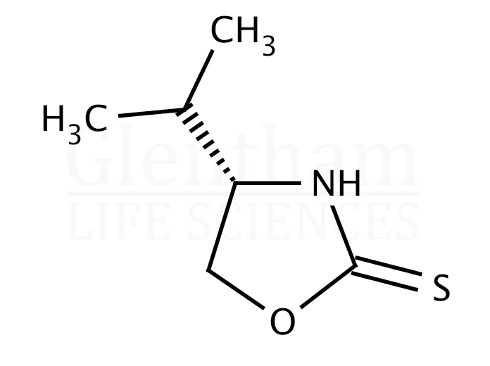 (S)-(-)-4-Isopropyl-1,3-oxazolidinethione Structure