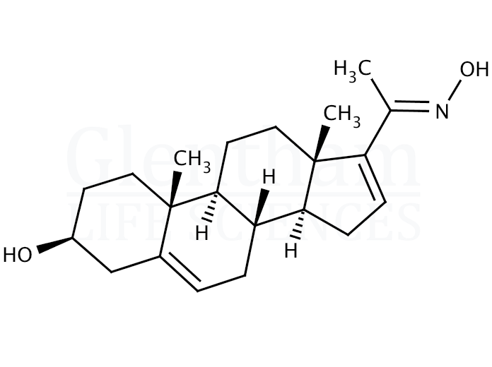 16-Dehydropregnenolone oxime Structure