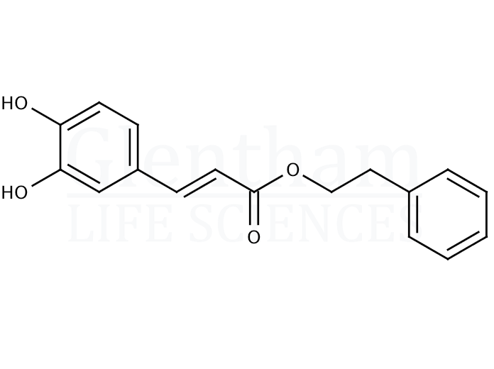 Structure for Caffeic acid phenethyl ester