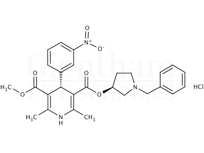 Structure for Barnidipine hydrochloride