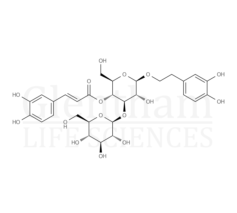 Structure for  Plantamajoside  (104777-68-6)