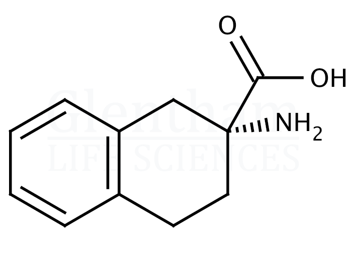 Large structure for (R)-2-Amino-1,2,3,4-tetrahydronaphthalene-2-carboxylic acid   (104974-44-9)