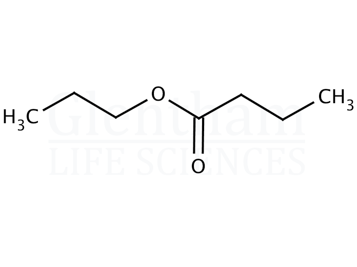 Structure for Propyl butyrate 