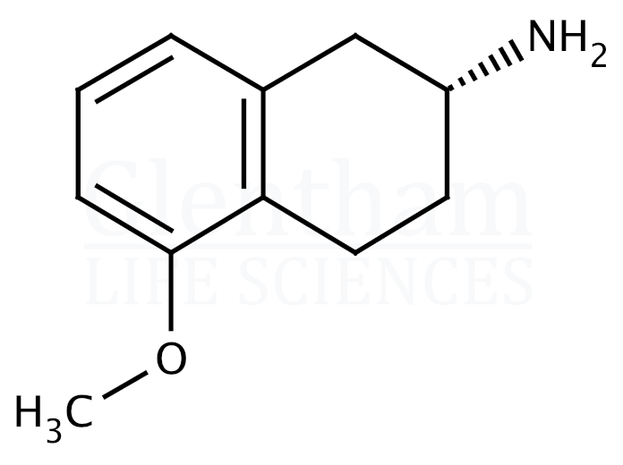 Structure for (R)-2-Amino-5-methoxytetralin