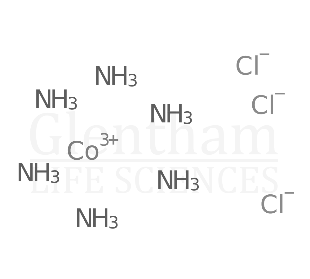 Structure for Hexaammine cobalt(III) chloride, 99.999%