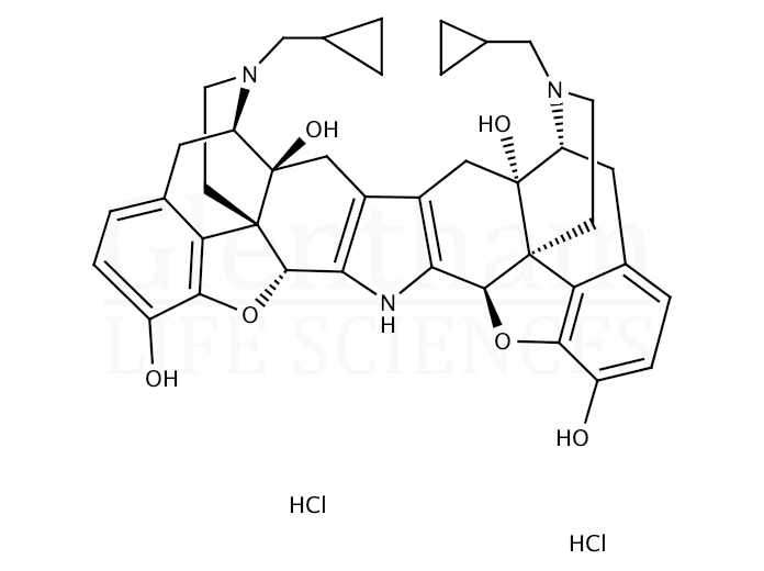 Structure for nor-Binaltorphimine dihydrochloride