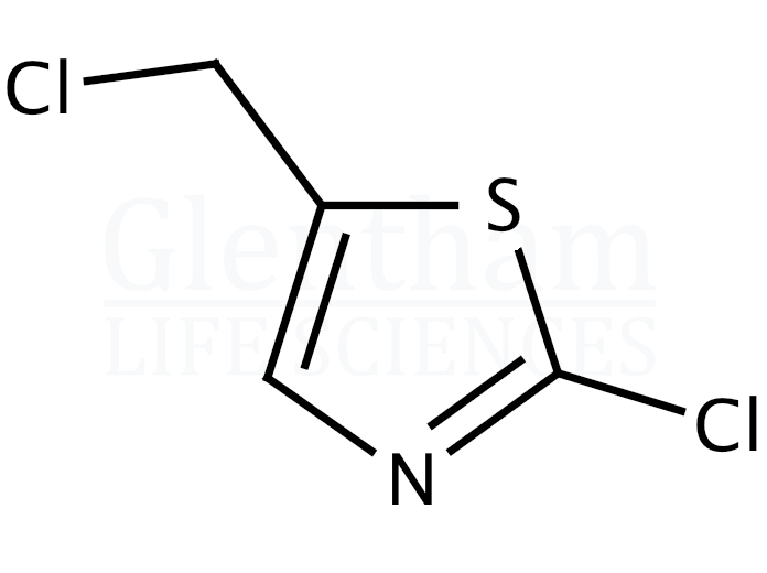 Structure for  2-Chloro-5-chloromethylthiazole  (105827-91-6)