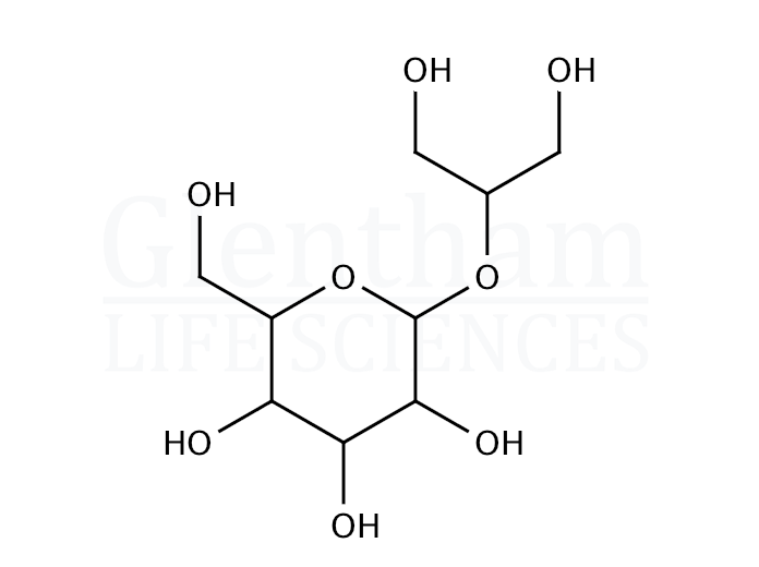 2-(β-Glucosyl)glycerol Structure