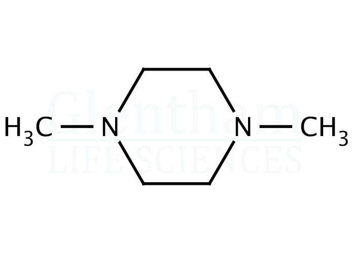 N,N''-Dimethylpiperazine Structure