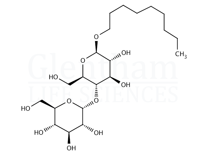 Structure for Nonyl b-D-maltopyranoside