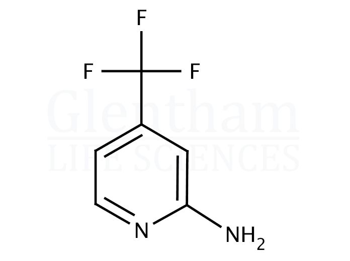 Structure for  2-Amino-4-trifluoromethylpyridine  (106447-97-6)