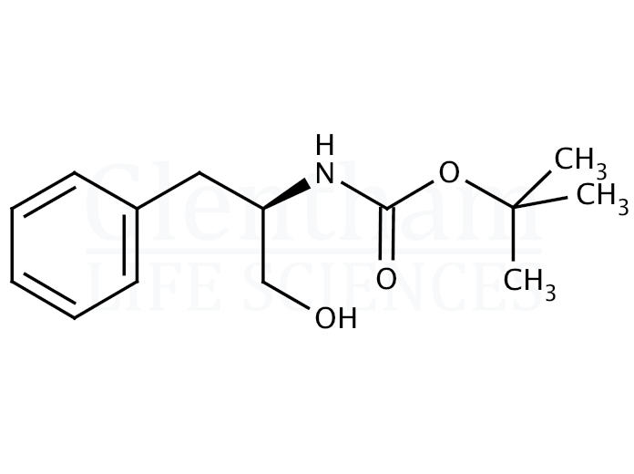 Structure for Boc-D-phenylalaninol (106454-69-7)