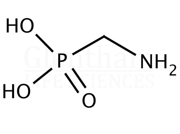 Aminomethylphosphonic acid (AMPA) Structure