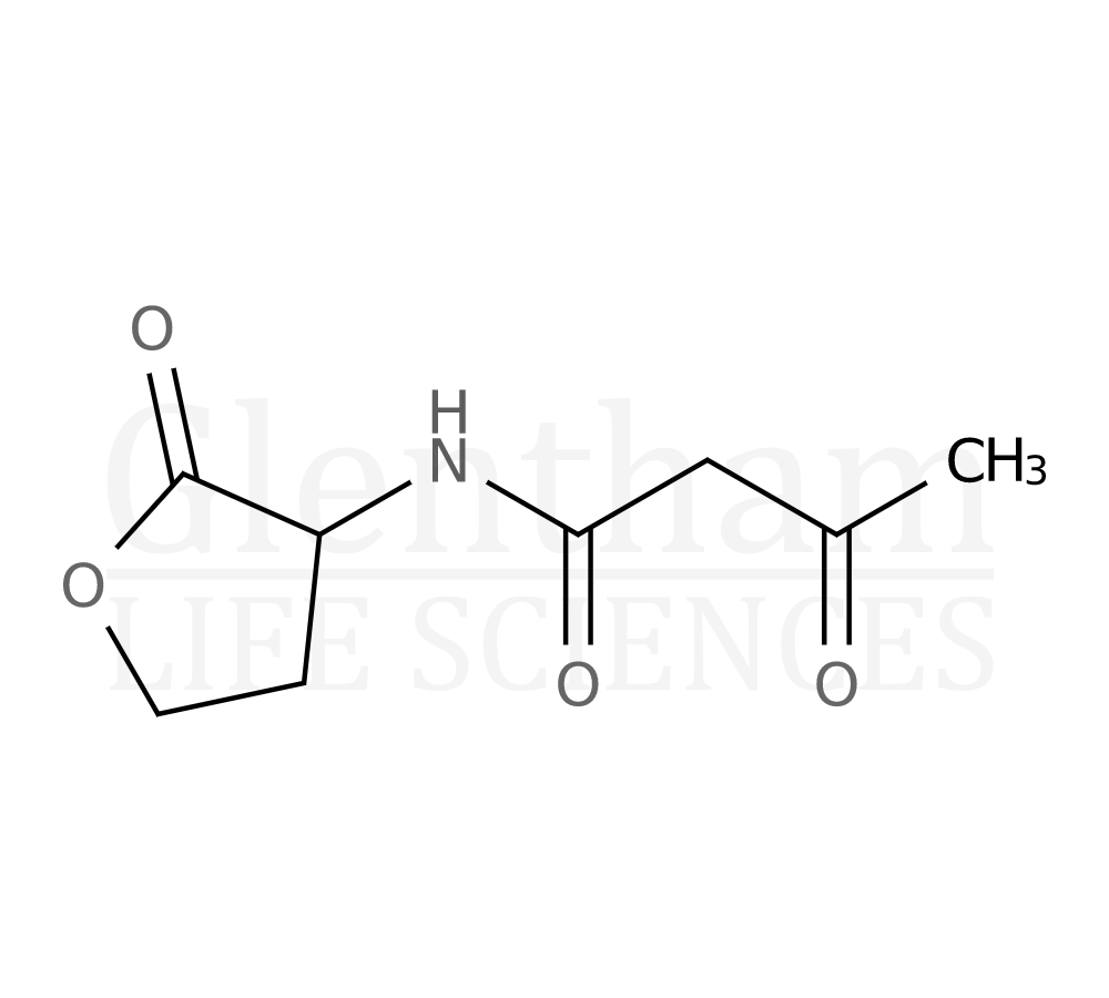 N-(3-Oxobutanoyl)-DL-homoserine lactone Structure