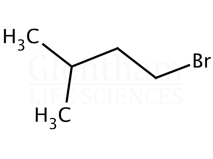 Structure for  1-Bromo-3-methylbutane  (107-82-4)