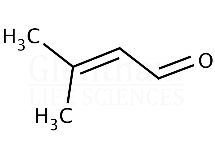 Structure for 3-Methylcrotonaldehyde 