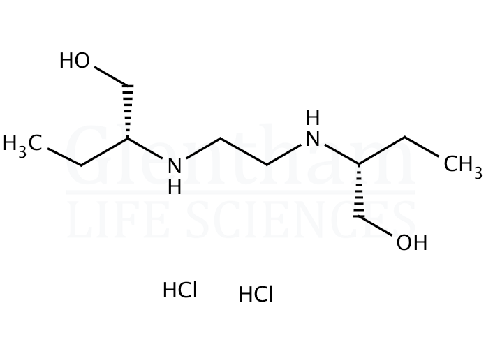 Structure for Ethambutol dihydrochloride (1070-11-7)