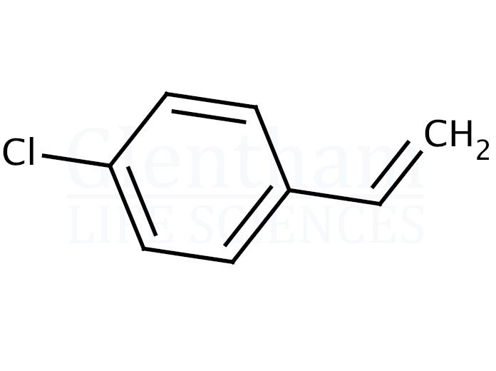 4-Chlorostyrene, 97% Structure