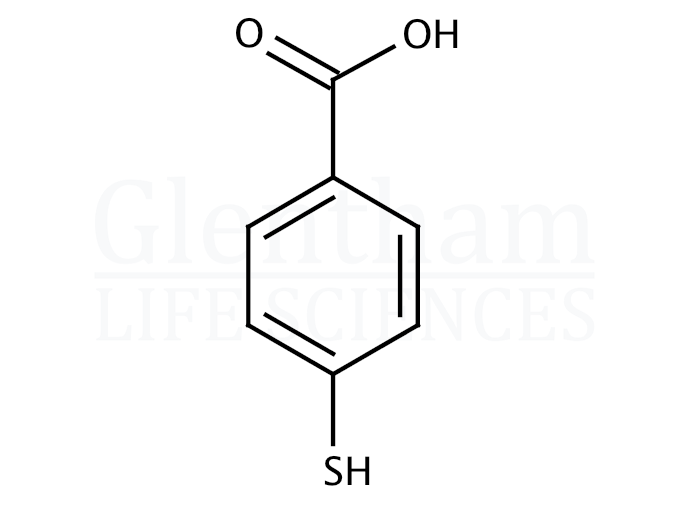 Structure for 4-Mercaptobenzoic acid
