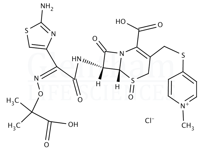 Structure for Cefmepidium (107452-79-9)